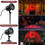 Lumière d'Halloween pour projecteur d'araignée, 3D dynamique - Projecteur en toile d'araignée pour l'extérieur intérieur, décorations d'Halloween HD imperméables pour la maison, la cour, la fenêtre, le mur, le cimetière
