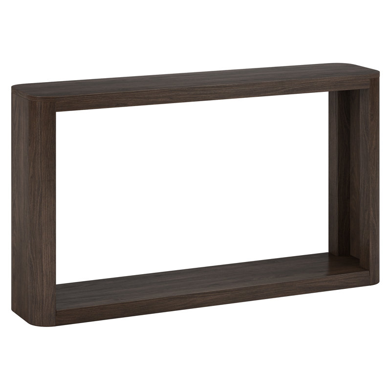 Kellan 52" Wide Rectangular Console Table, Alder Brown