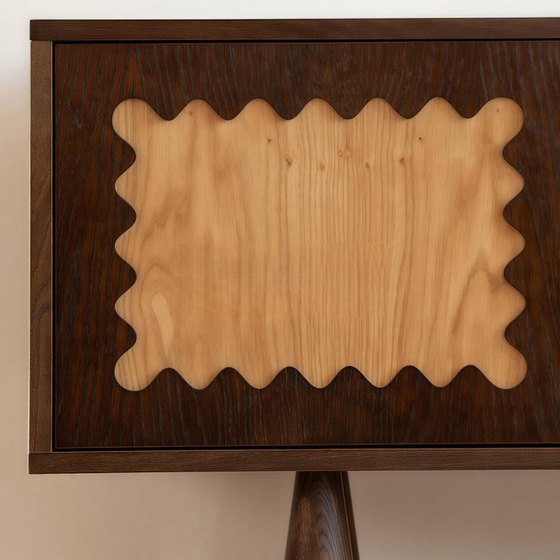 Buffet haut de gamme de style rétro