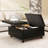 Square Tufted Upholstered PU Ottoman