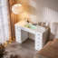 Meuble-lavabo 51 po avec lumières DEL RVB