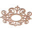 Médaillon de plafond en bois d'aulne Dijon-63411802-63411807