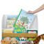 Danielian Kids 2-Tier Book Display and Toy Storage Cubbies