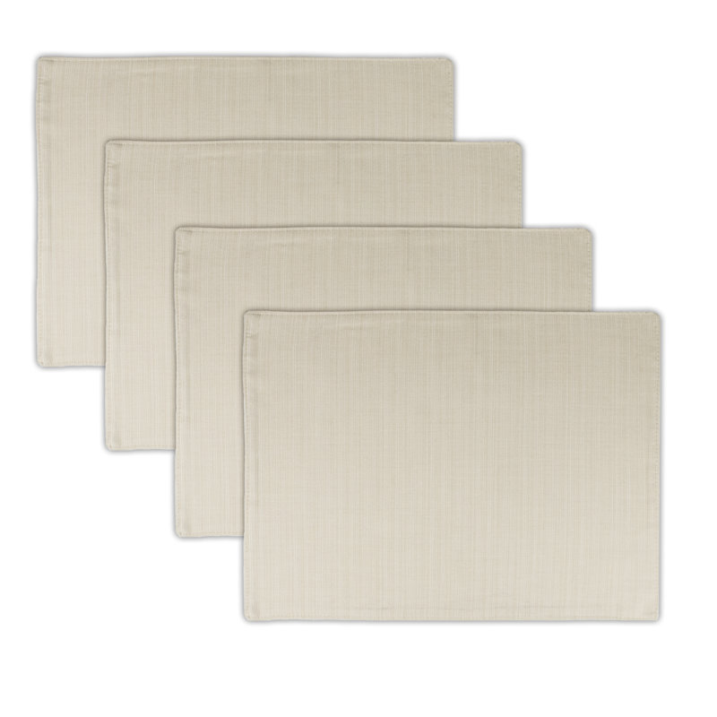 Napperon de 18 po réversible Sunbrella, Beige