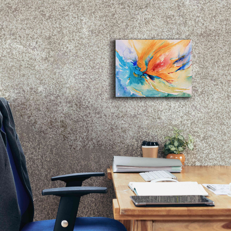 «Happiness» par Christov Art, estampe numérique sur toile, H 12 po x l 16 po x P 0,75 po