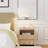 Cora Burl Wood 2-Drawer 26" Nightstand