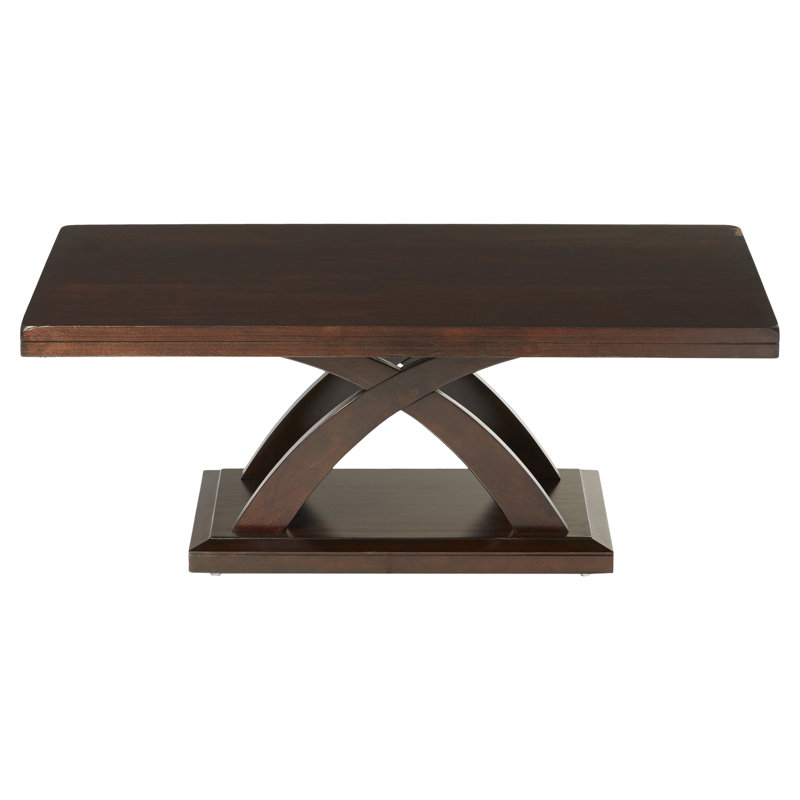 Almeta Coffee Table, Dark Cherry
