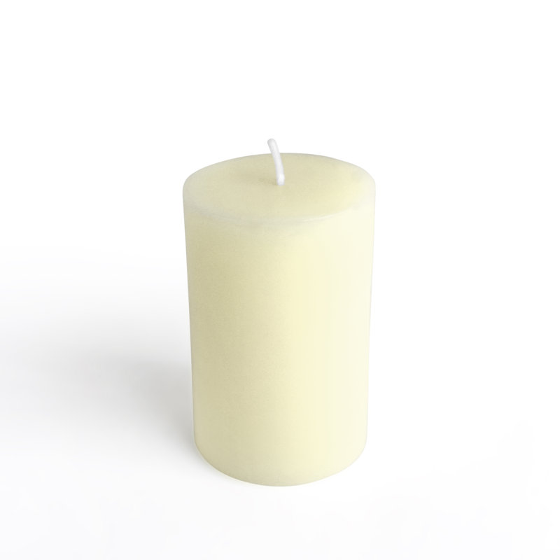 Bougie flottante non parfumée, Ivoire, 24, 2 po x 3 po