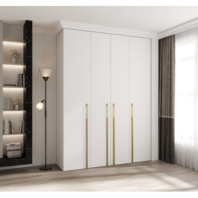 4 Door Manufactured Wood Wardrobe