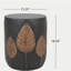 Table d'appoint d'extérieur en béton LightWeight, cuivre_73440.00