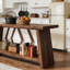 Console de style industriel extra-longue