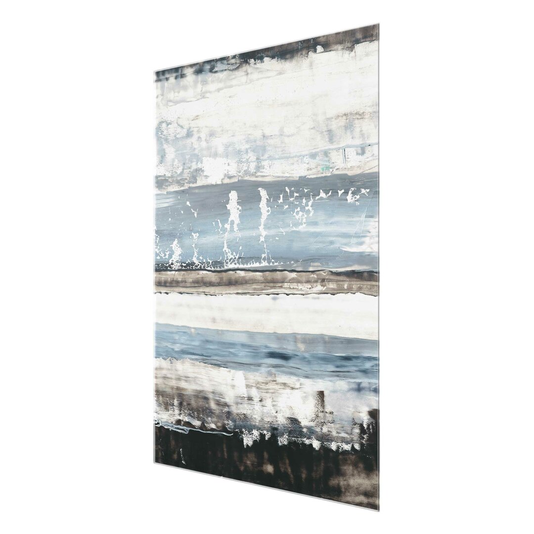 Glasbild Icy Horizon I