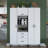 Stylish Multi-Purpose Cabinet, White, 59.1 x 78.1 x 15.7 Inches | 100% Melamine Coated E1 Quality Chipboard, Thickness: 0.7 Inches | Modern Design for Home or Office Storage, Durable and Elegant Solution