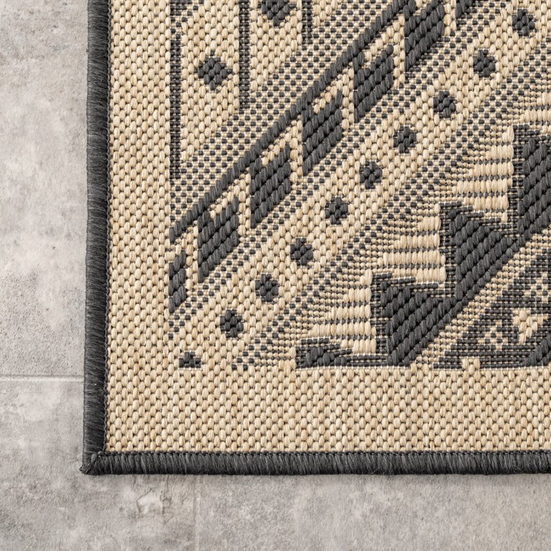 Southwestern Indoor / Outdoor Area Rug, Rectangle 122 x 183cm