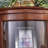 Nut-Brown Solid Wood Corner cabinet