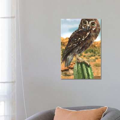 Desert Observer 1 Piece Wrapped Canvas Painting