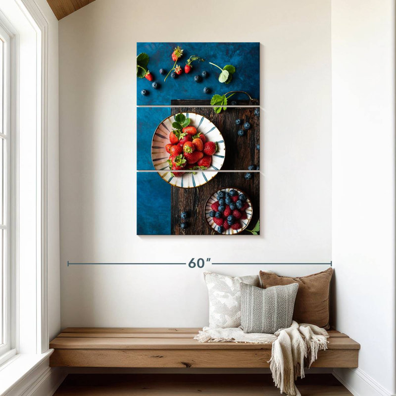 Yarlin Mixed Berries, 45" H x 28" W