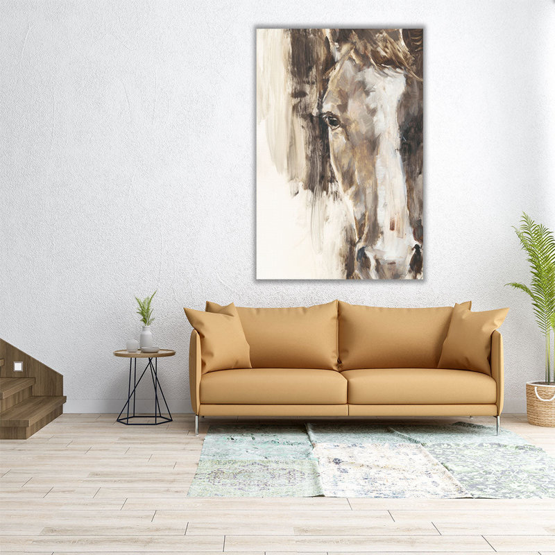 Cropped Equine Study I - Canvas Print Wall Art, 30" H x 20" W