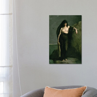 Sappho, 1877 1 Piece Wrapped Canvas Painting