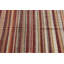 Chemin de table kilim turc fait à la main avec des rayures rouges pour un élément de décoration de couloir rustique