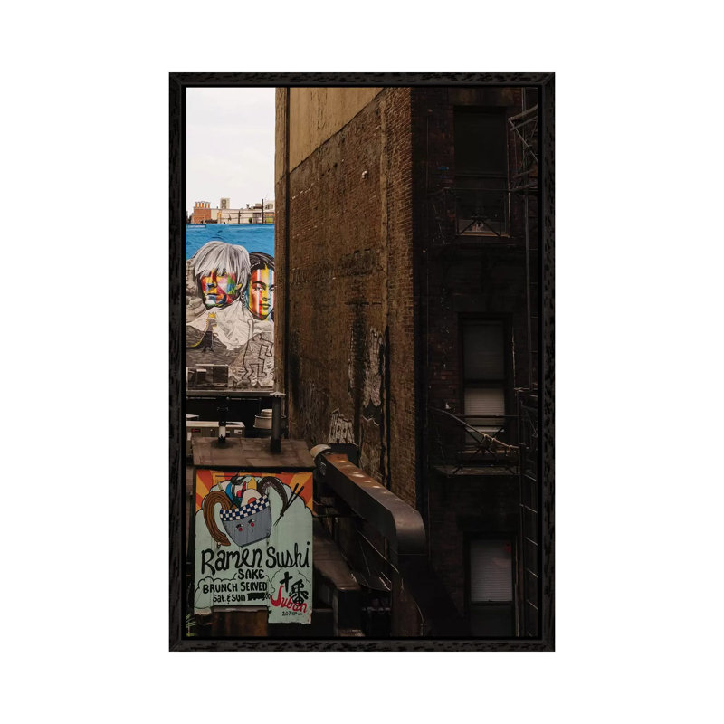 Highline View VIII by Bethany Young - Print on Canvas, 66.04cm H x 45.72cm W x 3.81cm D, Black Framed