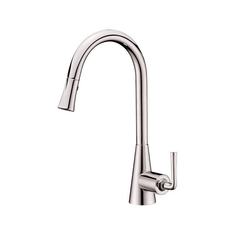 Dawn USA Pull Down Kitchen Faucet, Brushed Nickel