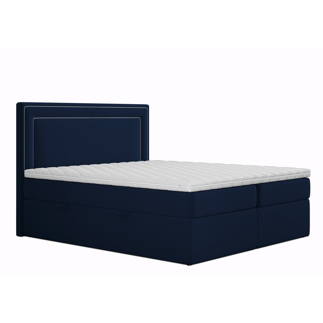 Boxspringbett Hardner mit Topper und Bettkasten