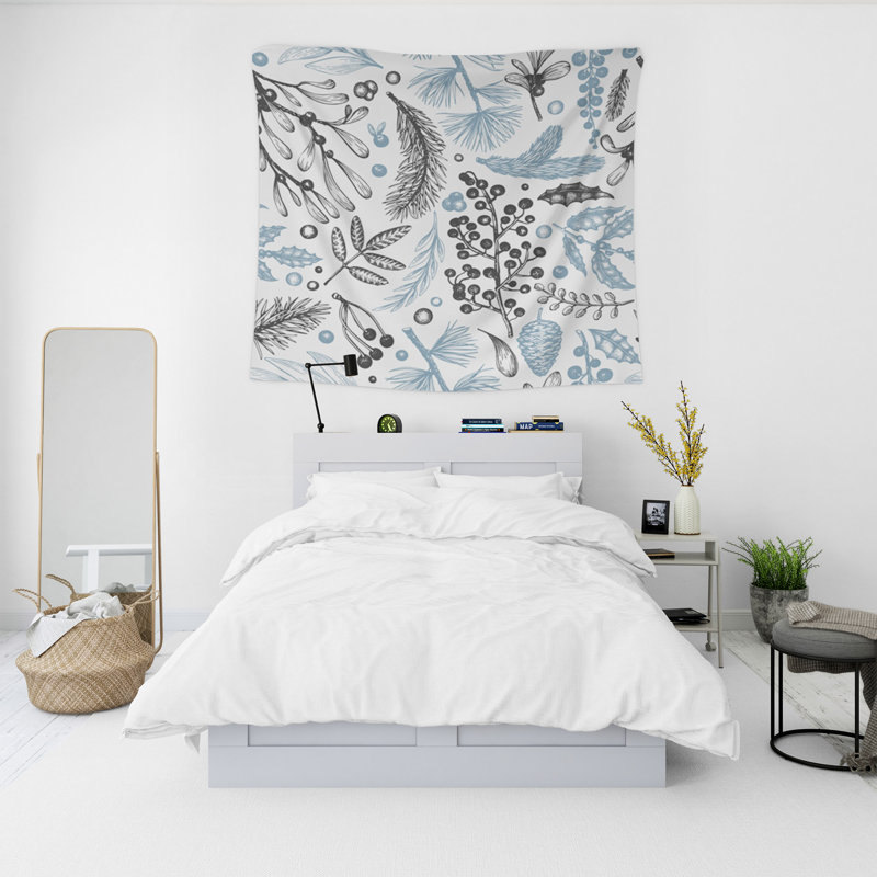 Tapisserie murale, H 60 po x l 51 po