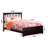 Mission Low Profile Solid Wood Platform Bed with Matching Footboard-83257632-83257628