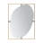 Metal Frame Mirror, Contemporary Design Wall Decor, Entryway Wall Decor