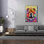Toile épique Graffiti «Chow Chow» par Dean Russo, 40 po x 54 po