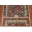 Tapis oriental à motif géométrique Kilim All-Over 7 x 10