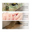 Console luxueuse luxueuse avec plateau en marbre et base en métal doré incurvé Glam-132919090