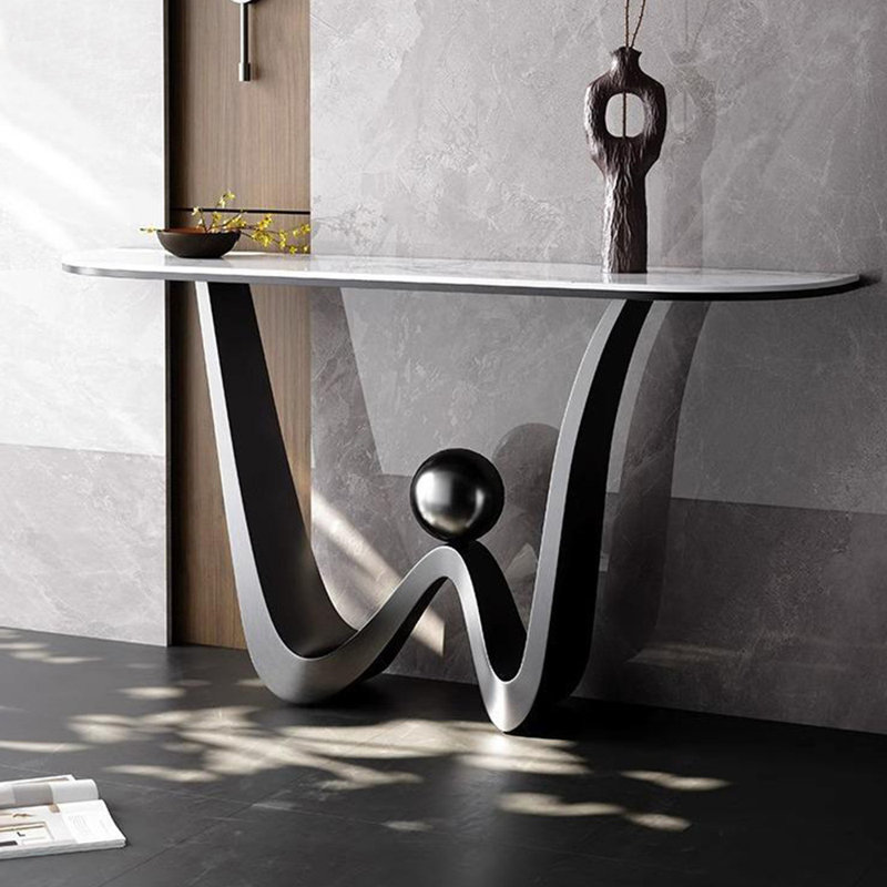 Console de style italien de luxe, Gris