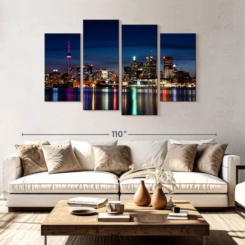 Sireci Toronto Skyline At Night