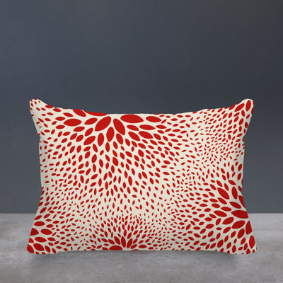 Bavaria Floral Outdoor Throw Pillow