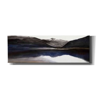 Reflection Lake 1 by Stellar Design Studio - Wrapped Canvas Panoramic Painting -  Red Barrel StudioÂ®, 8BAA987FC3DB439681B4D328AF5E6904