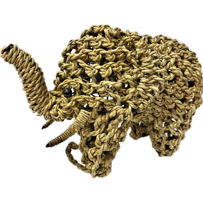 Handmade Rope Elephant 
