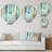 Zen Tranquility Striped Pattern - Striped  Wall Clock-101234987