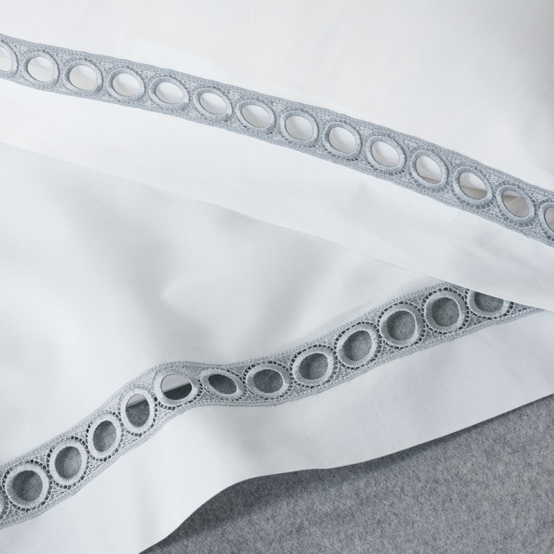Celine Egyptian Cotton Sateen Flat Sheet, King Flat Sheet