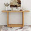 Console avec coins arrondis, base en U pour un placement facile, table minimaliste élégante-405962276