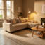 Mitzi 3 Seater Velvet Corner Sectional-284682789