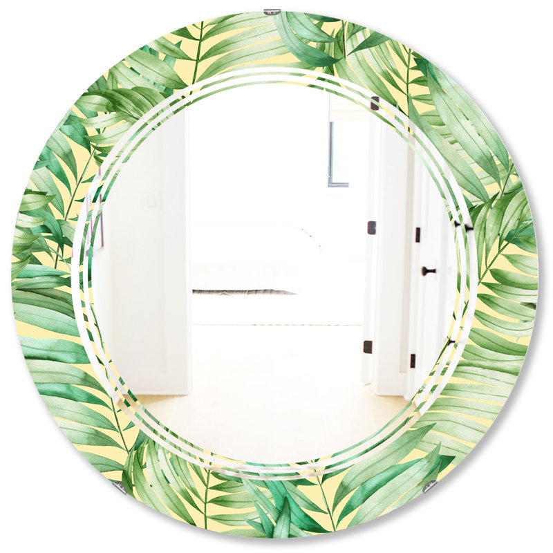 Miroir mural Foliage, 31,5 po x 31,5 po