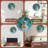 Christmas-Clock-Face-with-Snowman-Tree