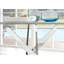 Tierra Modern Chrome Metal & Glass Round Dining Table Set with 4 Luxury Button Velvet Chairs-92992917-92992920