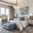 4-Head + 12 Glass Ball Chandelier 23.6'' (E26 Bulbs Included)