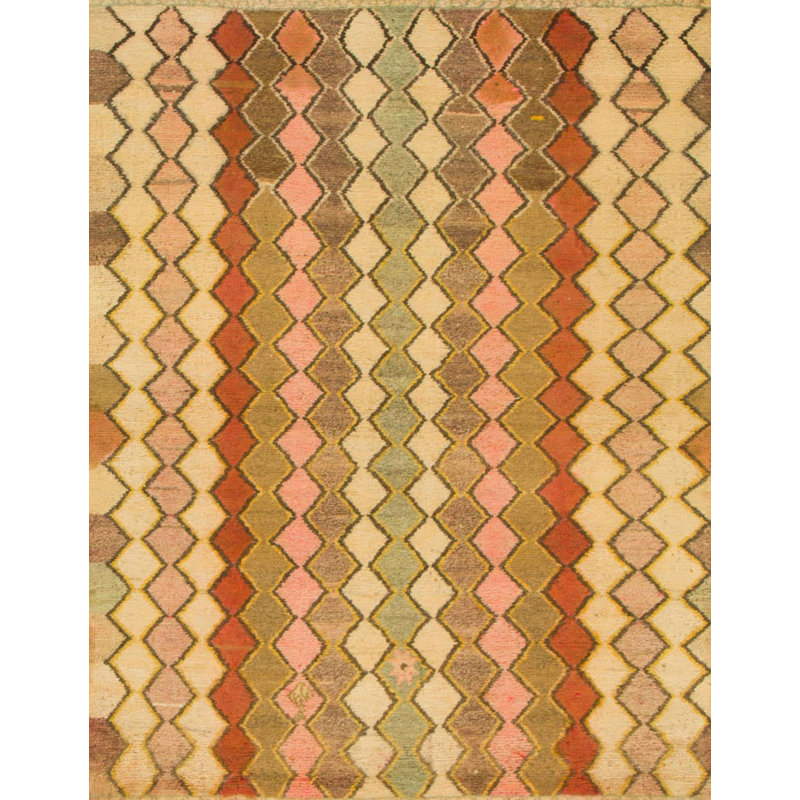 Abstract Indoor Rug, Rectangle 6' x 9'