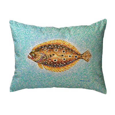 Oreiller Pointillist Flounder