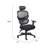 Samy Multi-Function Task Chair, Headrest, Black Mesh, Serenesoft Padding