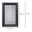 Miroir d'appoint mural Murillo-50992016